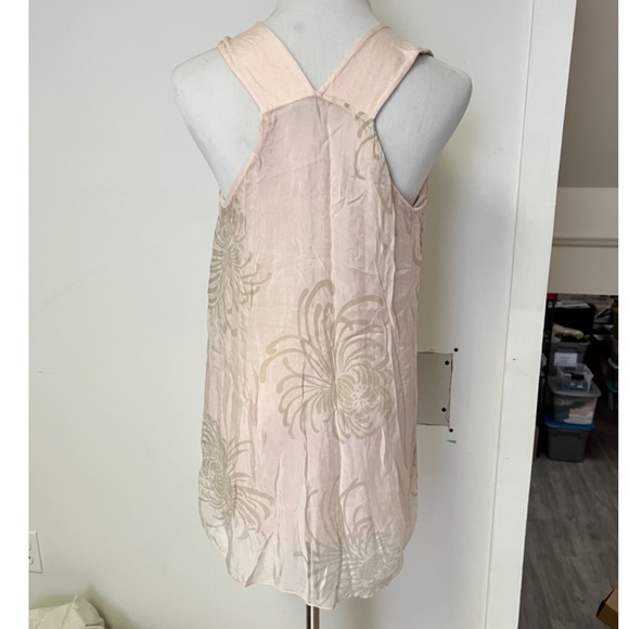 Diabolika Seta Silk Tank Top with Underlay - Picture 2 of 4